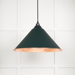 FROM THE ANVILĀ® Smooth Copper Hockley Pendant in Dingle