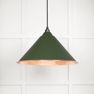 FROM THE ANVILĀ® Smooth Copper Hockley Pendant in Heath