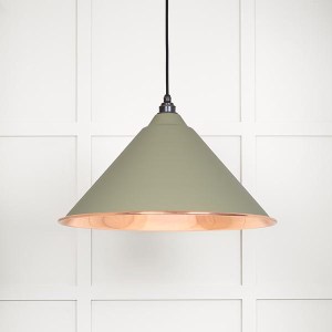 FROM THE ANVILĀ® Smooth Copper Hockley Pendant in Tump