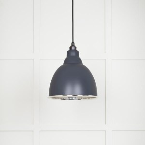 FROM THE ANVILĀ® Smooth Nickel Brindley Pendant in Slate