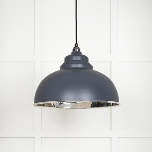 FROM THE ANVILĀ® Smooth Nickel Harborne Pendant in Slate