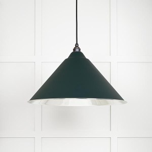 FROM THE ANVILĀ® Smooth Nickel Hockley Pendant in Dingle