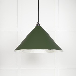 FROM THE ANVILĀ® Smooth Nickel Hockley Pendant in Heath