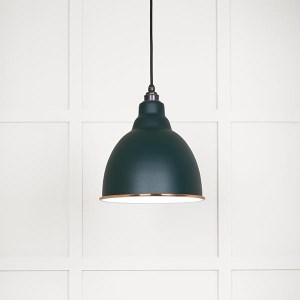 FROM THE ANVILĀ® White Gloss Brindley Pendant in Dingle
