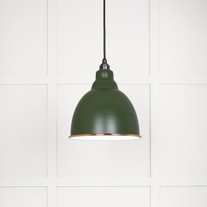 FROM THE ANVILĀ® White Gloss Brindley Pendant in Heath
