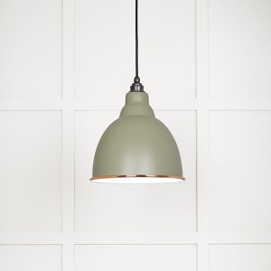 FROM THE ANVILĀ® White Gloss Brindley Pendant in Tump