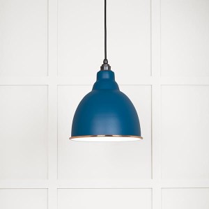 FROM THE ANVILĀ® White Gloss Brindley Pendant in Upstream