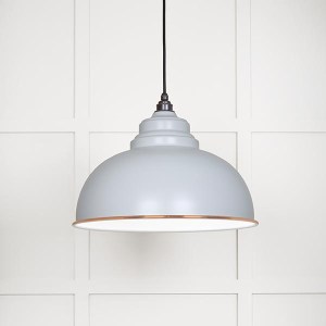 FROM THE ANVILĀ® White Gloss Harborne Pendant in Birch