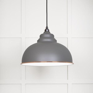 FROM THE ANVILĀ® White Gloss Harborne Pendant in Bluff