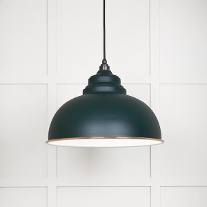 FROM THE ANVILĀ® White Gloss Harborne Pendant in Dingle