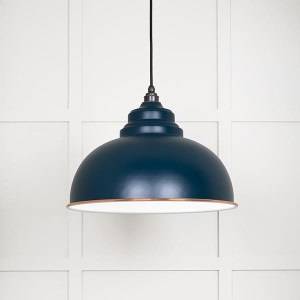 FROM THE ANVILĀ® White Gloss Harborne Pendant in Dusk