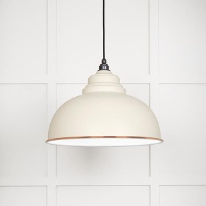 FROM THE ANVILĀ® White Gloss Harborne Pendant in Teasel