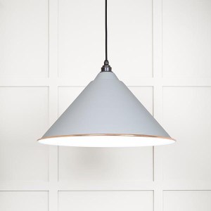 FROM THE ANVILĀ® White Gloss Hockley Pendant in Birch