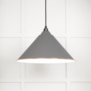 FROM THE ANVILĀ® White Gloss Hockley Pendant in Bluff