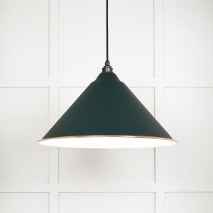 FROM THE ANVILĀ® White Gloss Hockley Pendant in Dingle