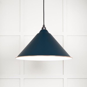 FROM THE ANVILĀ® White Gloss Hockley Pendant in Dusk