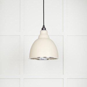 FROM THE ANVILĀ® Hammered Nickel Brindley Pendant in Teasel