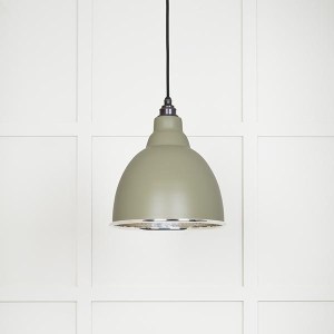 FROM THE ANVILĀ® Hammered Nickel Brindley Pendant in Tump