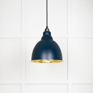 FROM THE ANVILĀ® Smooth Brass Brindley Pendant in Dusk