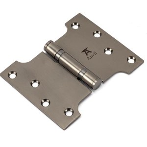 FROM THE ANVILĀ® Aged Bronze 4" x 3" x 5" Parliament Hinge (pair) ss