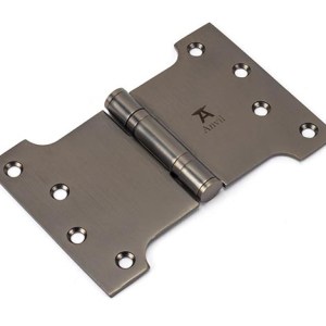 FROM THE ANVILĀ® Aged Bronze 4" x 4" x 6" Parliament Hinge (pair) ss