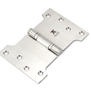 FROM THE ANVILĀ® Satin SS 4" x 4" x 6" Parliament Hinge (pair)