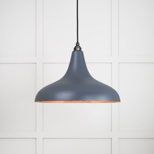FROM THE ANVILĀ® Smooth Copper Frankley Pendant in Slate