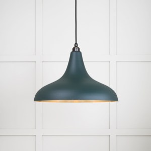 FROM THE ANVILĀ® Smooth Brass Frankley Pendant in Dingle