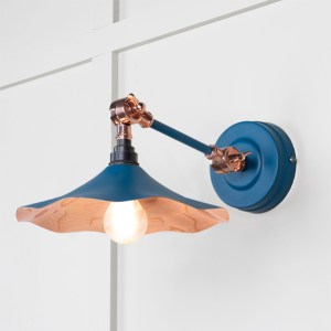 FROM THE ANVILĀ® Smooth Copper Flora Wall Light in Upstream