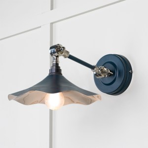 FROM THE ANVILĀ® Smooth Nickel Flora Wall Light in Dusk