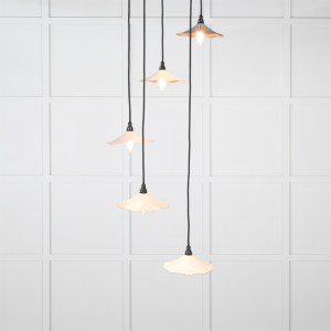 FROM THE ANVILĀ® Smooth Copper Flora Cluster Pendant in Teasel