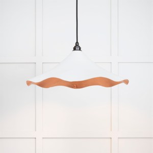 FROM THE ANVILĀ® Smooth Copper Flora Pendant in Flock