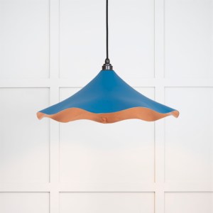 FROM THE ANVILĀ® Smooth Copper Flora Pendant in Upstream