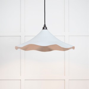FROM THE ANVILĀ® Smooth Nickel Flora Pendant in Birch