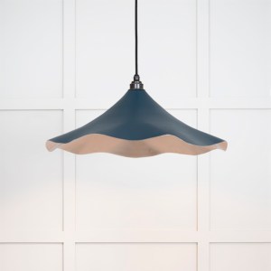 FROM THE ANVILĀ® Smooth Nickel Flora Pendant in Dusk
