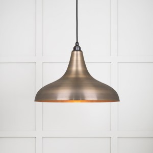 FROM THE ANVILĀ® Aged Brass Frankley Pendant