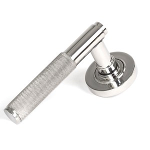 FROM THE ANVILĀ® Polished Marine SS (316) Brompton Lever on Rose Set (Plain)