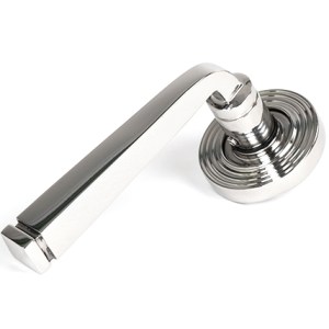 FROM THE ANVILĀ® Polished Marine SS (316) Avon Round Lever on Rose Set (Beehive)