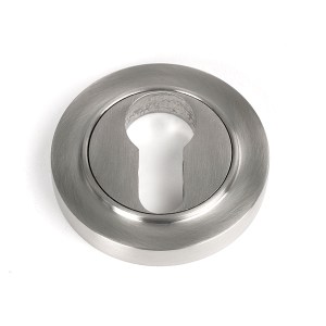 FROM THE ANVILĀ® Satin Marine SS (316) Round Euro Escutcheon (Plain)