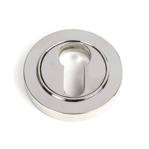 FROM THE ANVILĀ® Polished Marine SS (316) Round Euro Escutcheon (Plain)