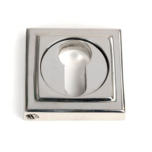 FROM THE ANVILĀ® Polished Marine SS (316) Round Euro Escutcheon (Square)