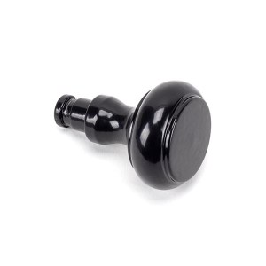 FROM THE ANVIL® Black Regency Curtain Finial (pair)