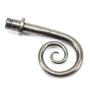 FROM THE ANVIL® Pewter Monkeytail Curtain Finial (pair)