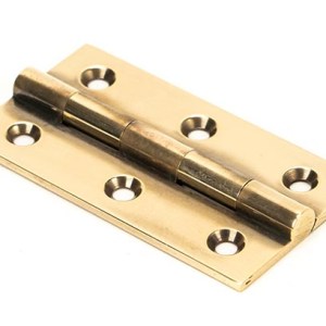 FROM THE ANVIL® Aged Brass 2.5" Butt Hinge (pair)