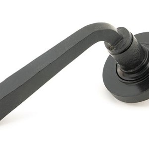 FROM THE ANVILĀ® External Beeswax Avon Round Lever on Rose Set (Plain) - Unsprung