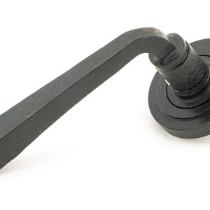 FROM THE ANVILĀ® External Beeswax Avon Round Lever on Rose Set (Art Deco) - Unsprung