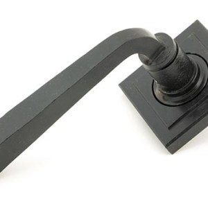 FROM THE ANVILĀ® External Beeswax Avon Round Lever on Rose Set (Square) - Unsprung