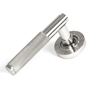 FROM THE ANVILĀ® Polished Marine SS (316) Brompton Lever on Rose Set (Beehive) - Unsprung