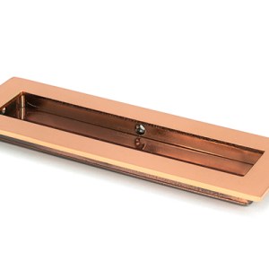 FROM THE ANVILĀ® Polished Bronze 175mm Plain Rectangular Pull