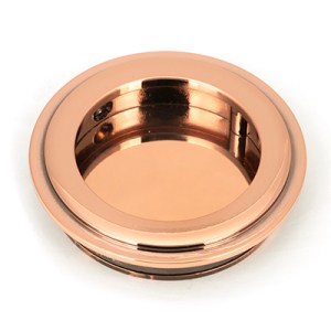 FROM THE ANVILĀ® Polished Bronze 60mm Art Deco Round Pull